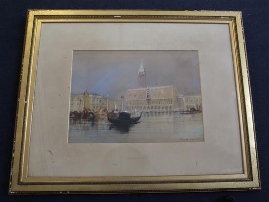 William Clarkson Stanfield (1783-1867) Venice 12.5 x 17in.